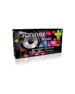 Saninex preservativos music punteados 12uds