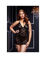 picardias Baci laço preto plus size