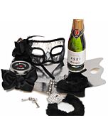 Máscara Veneziana Preta.