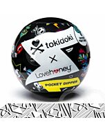 Tokidoki mini masturbador masculino con texturas diamantes