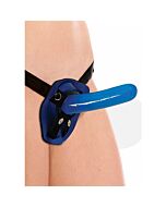 Fetish Fantasy Harness primeira vez 13 centímetros azul