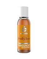 Frutado amor massagem efetoras calor de óleo 50 ml laranja / abricó