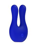 Exceptional estimulador dual para clítoris - azul