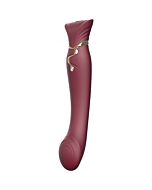 Zalo kit vibrador reina cleopatra con calor - rojo