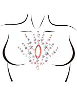 Joias corporais autoadesivas de zimbro