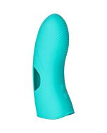 Maravilhoso revolvimento de silicone - dedal de silicone turquesa