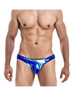 Boxer Azul de Cintura Baixa: Conforto e Estilo