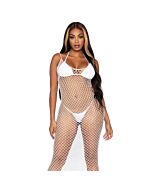 Vestido Branco Red Trenzada