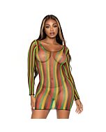 Vestido curto Rastafari Redes Tamanho Único