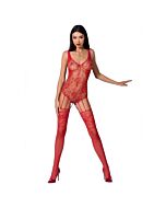 Bodystocking Vermelho Paixão