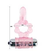 Anel de Língua Vibrante Rosa