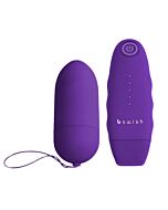 Bnaughty Vibrador com Controlo Remoto Roxo