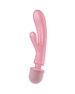 Vibrador Triplo Amante Coelho