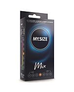 Pack Mix MySize 57mm - 10 Preservativos