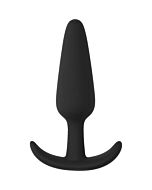 Plug anal fino - preto | Plug anal de silicone | Brinquedos sexuais - SEO