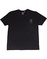 Camiseta curta acid wash Disney Pride preta - Produtos eróticos