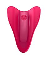 "Vibrador Satisfyer High Fly Vermelho - Potente e Compacto"