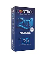 Pack Prazer Natural 2 em 1 - 6 unidades