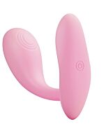 Vibrador Baird Rosa - Ponto G 12 Modos
