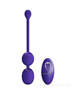 Bolas Vibratórias Controle Remoto Violeta Love