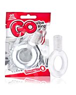 Anel Vibratório Transparente Cristal Vibrante