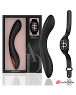 Controle Curvas - Vibrador Remoto WatchMe Preto/Dourado