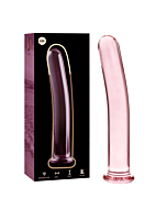 Dildo de Cristal Rosa Nebulosa