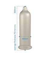 Preservativos SlimFit 144 unidades