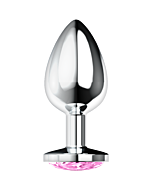 Plug Anal Crystal Rose