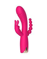 Trivibra - Vibrador Triplo de Silicone