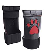 Luvas Puppy Paw Vermelhas