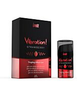 Vibrador Intt de morango líquido 15ml