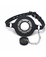 Braçadeira de alimentação de silicone - preta