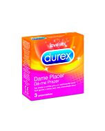 Durex me dar prazer 3 pcs