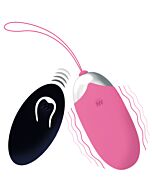 Ovo Vibratório Rosa Remoto