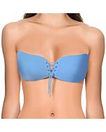 Invisible bra strapless liso autoadhesivo - color azul
