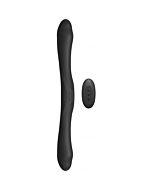 Dual-flex silicona vibrador con mando