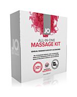 Jo all in one kit de masaje blanco