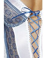 Paixão eleni camisa branca & tanga l / xl