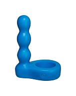 O duplo mergulho 2 plugue / dildo azul