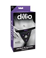 Perfect fit arnés sin dildo morado