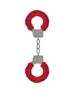 Ouch vermelhas esposas de pelúcia iniciantes