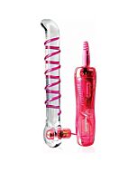 Número vibrador de vidro 4 Icicles