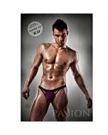 Slip 006 men purple clear lingerie xxl/xxxl