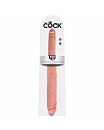 Rei double dildo galo naturais 40,6 cm