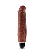 King cock 17,8 cm realístico stiffy marrón