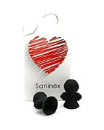 Saninex suctioner world - vibrador con succión - negro