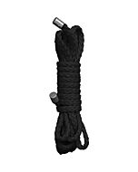 Ouch kinbaku corda preta 1,5 m