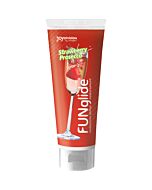 Lubrificante prosecco sabor coquetel de morango