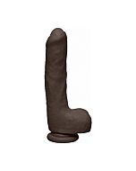 Uncut d - pene realístico ultraskyn 22cm - chocolate
